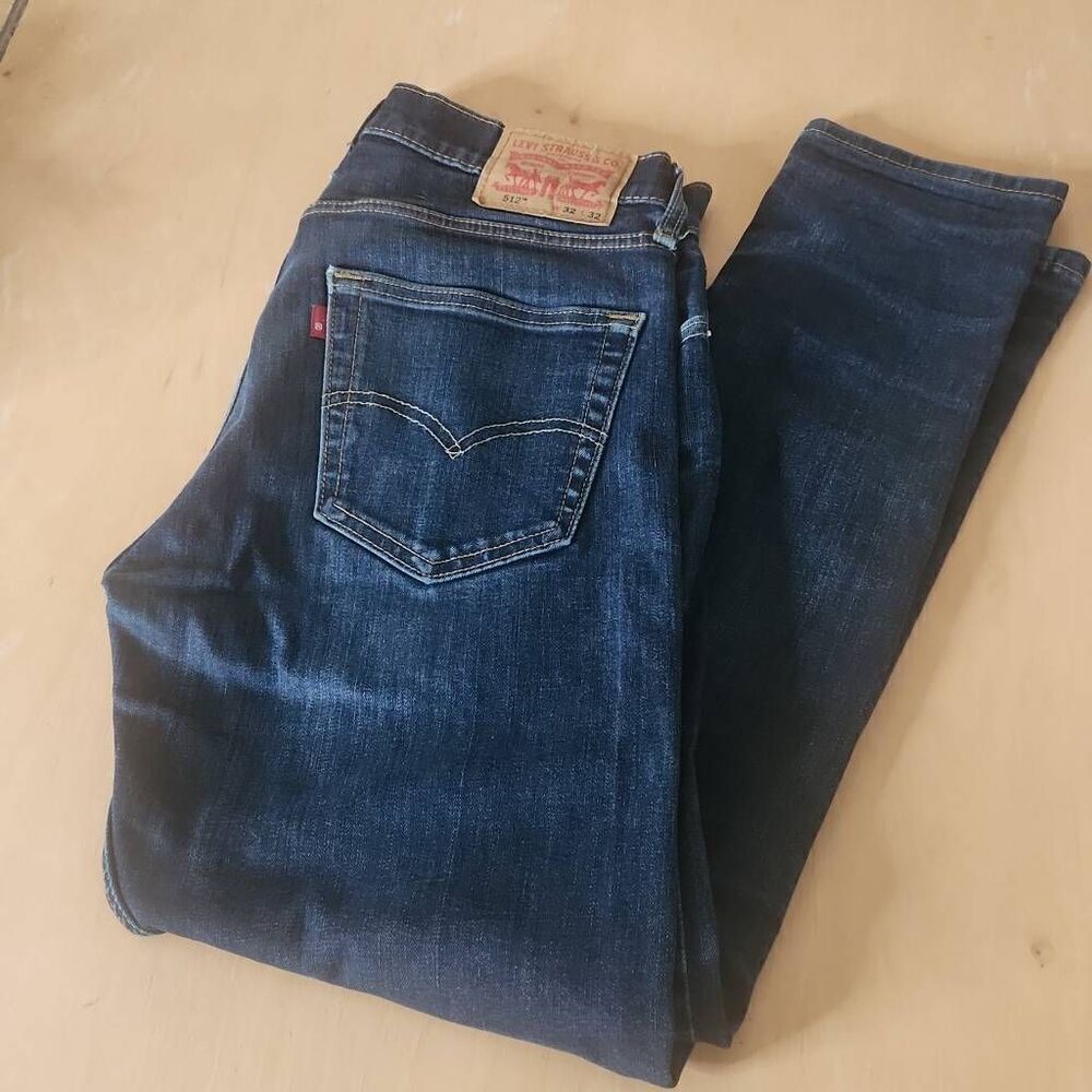 Levi's 512 skinny straight tapered jeans  men's 32×30